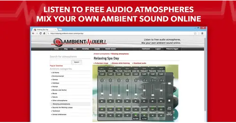 Ambient Mixer — product image from the official website