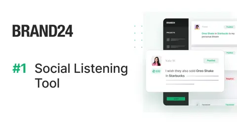 Brand24 homepage screenshot