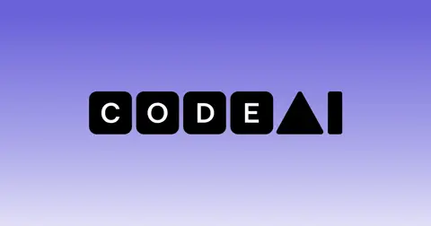 CodeAI homepage screenshot