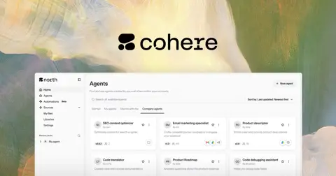 Cohere official site preview