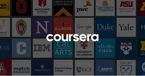 Coursera homepage screenshot