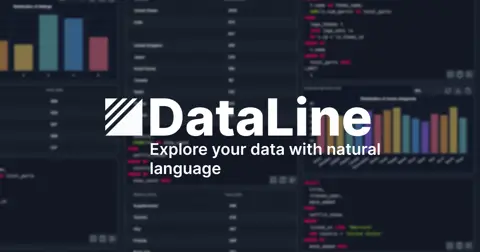 DataLine homepage screenshot