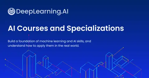 DeepLearning.AI homepage screenshot