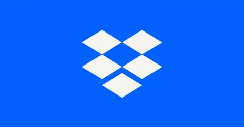 Dropbox homepage screenshot