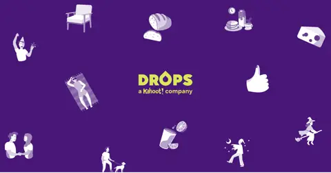 Drops homepage screenshot