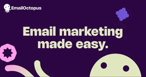 EmailOctopus homepage screenshot