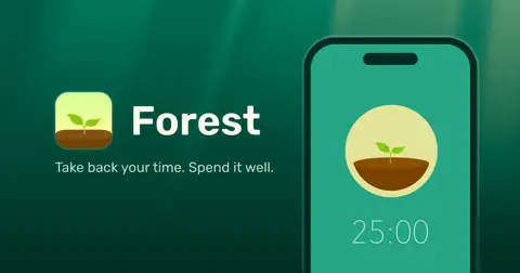 Forest homepage screenshot