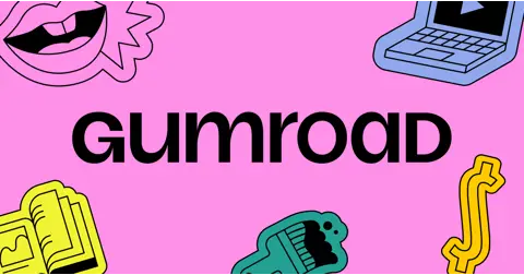 Gumroad homepage screenshot
