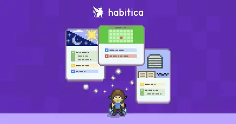 Habitica homepage screenshot