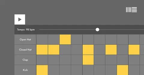 Learning Music homepage screenshot