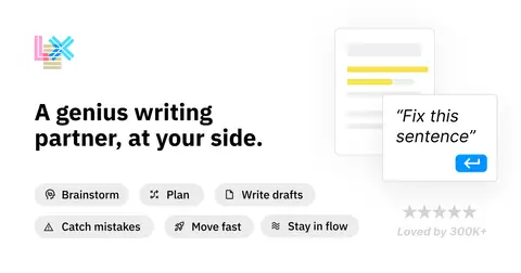 Lex homepage screenshot