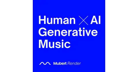 Mubert homepage screenshot
