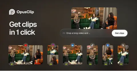 Opus Clip — product image from the official website