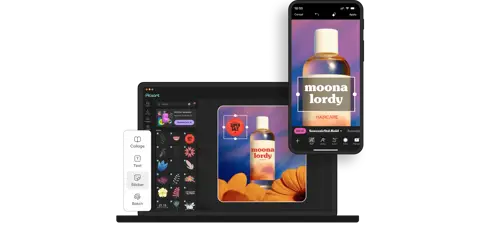 Picsart homepage screenshot