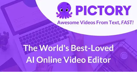 Pictory homepage screenshot