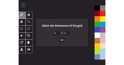 PixelCraft homepage screenshot