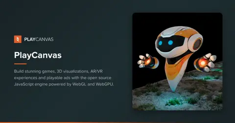 PlayCanvas homepage screenshot