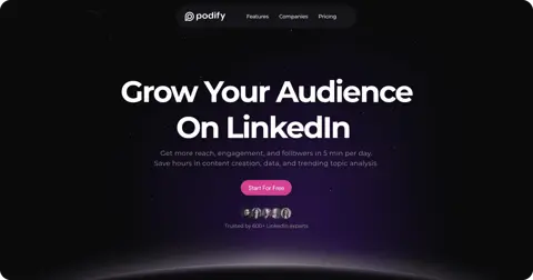 Podify.io — product image from the official website