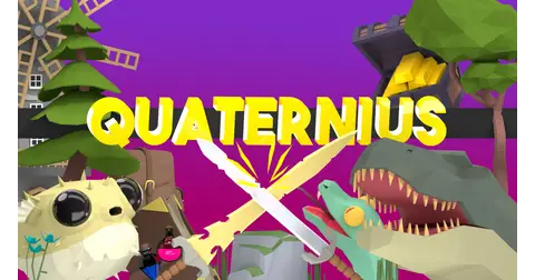 Quaternius homepage screenshot