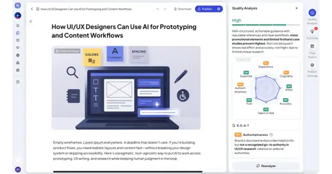 QuickCreator homepage screenshot