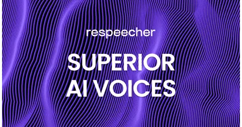 Respeecher homepage screenshot