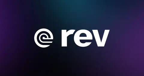 Rev homepage screenshot