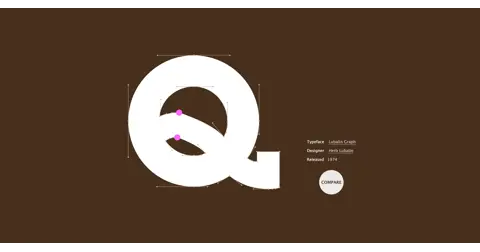 Shape Type homepage screenshot