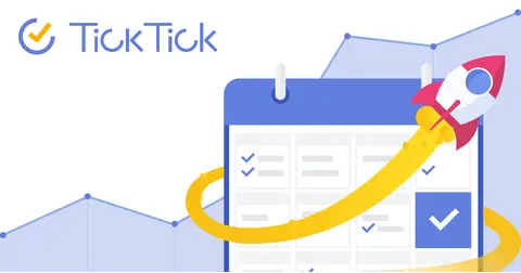 TickTick homepage screenshot