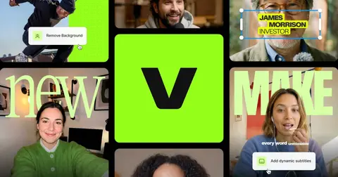 VEED homepage screenshot