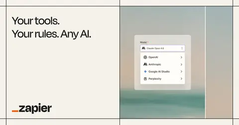 Zapier homepage screenshot