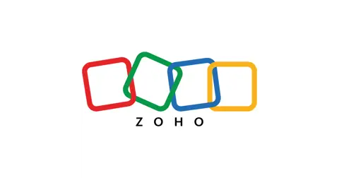 Zoho homepage screenshot